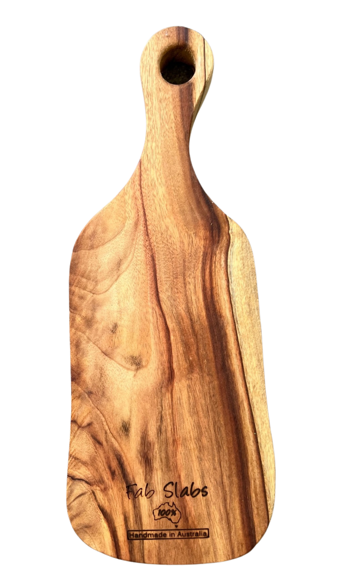 Small Wooden Paddle - Square Edge
