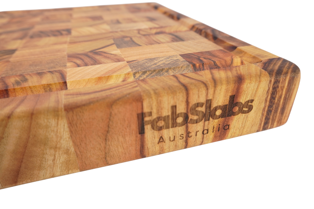 Wooden Premium End Grain Butcher's Block - Small
