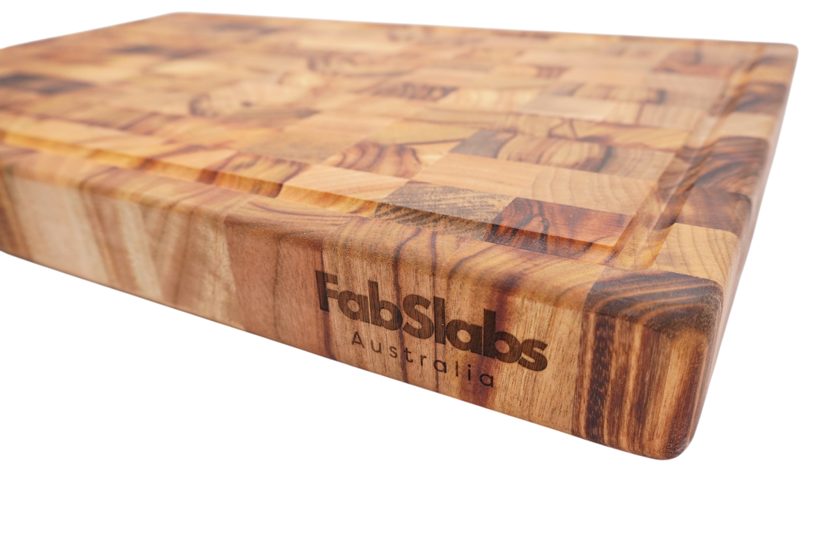 Wooden Premium End Grain Butcher's Block - Small