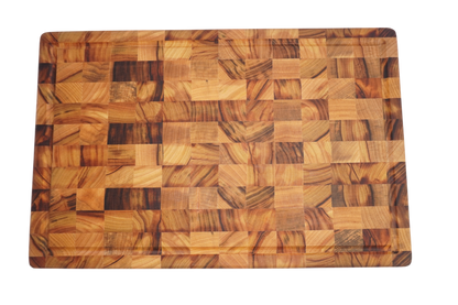 Wooden Premium End Grain Butcher's Block - Small