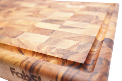 Wooden Premium End Grain Butcher's Block - Large