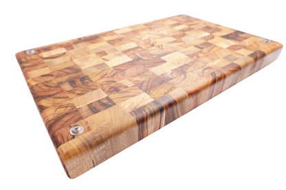 Wooden Premium End Grain Butcher's Block - Small