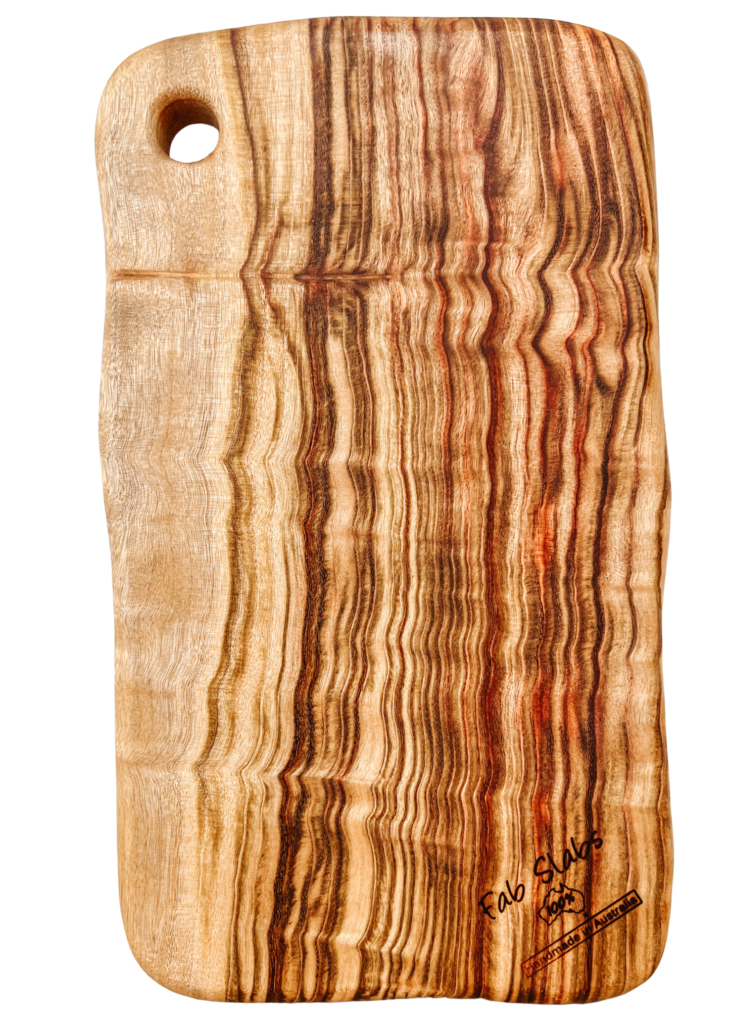 Medium Wooden Cutting Board - Curved