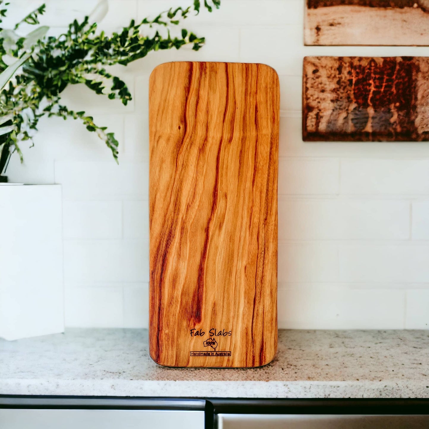 Small Wooden Cutting Board - Square Edge