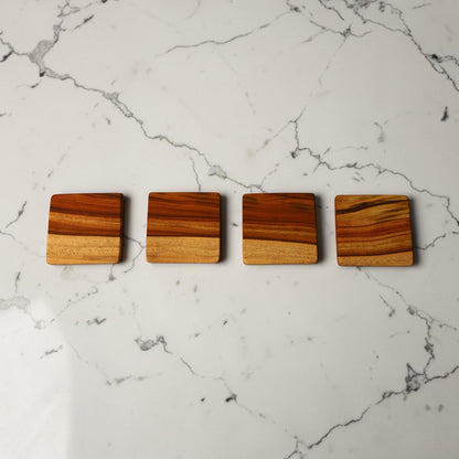 Wooden Coaster - Set of 4