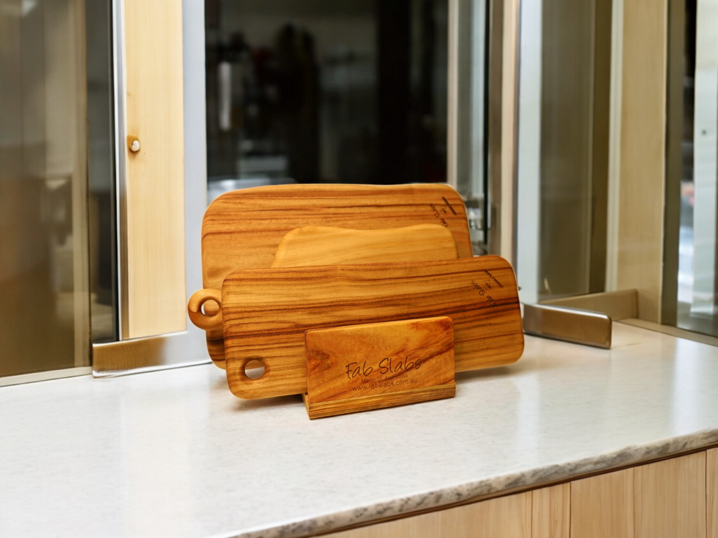 Wooden Board Stand