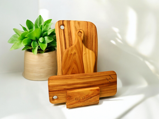 Wooden Board Stand