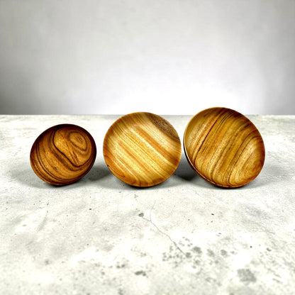 Wooden Nesting Bowls - Set of 3
