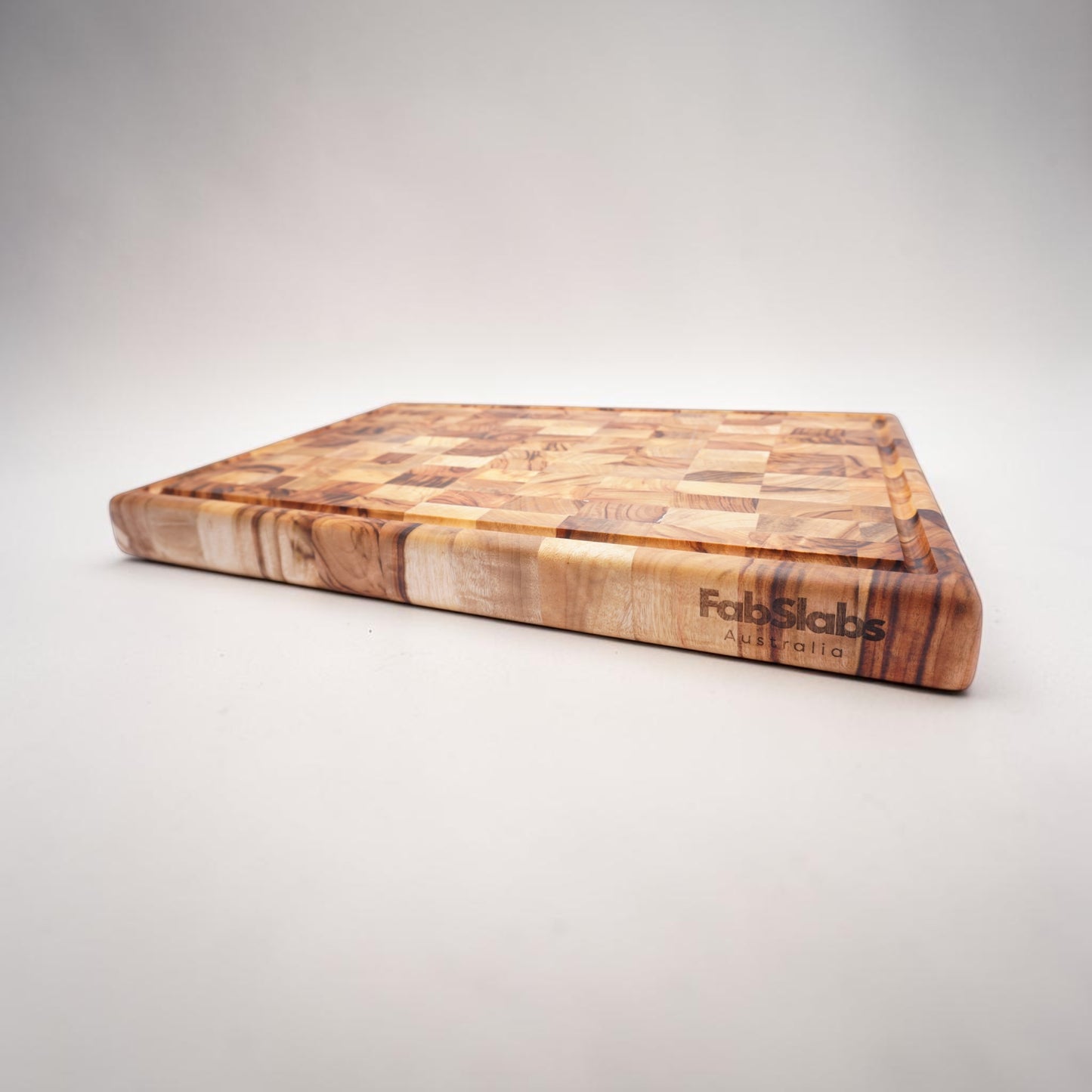 Wooden Premium End Grain Butcher's Block - Large